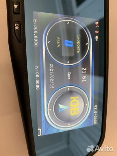 Видеорегистратор зеркало с подключением камеры