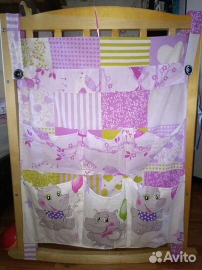 Бортики в кроватку новые