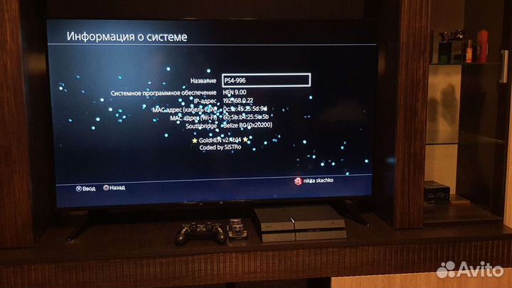 Sony PS4 Golden HEN 9.00 (прошитая)