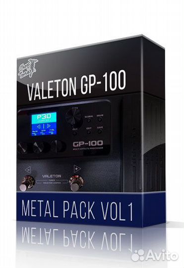 Valeton GP100 Choptones Metal Pack