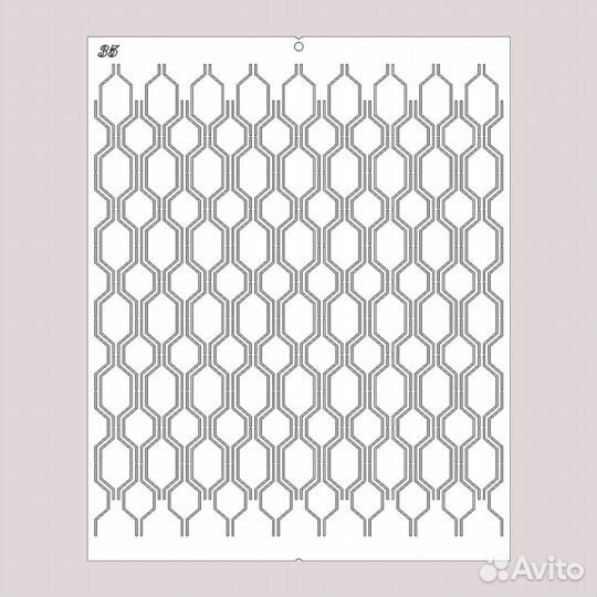 Трафарет №35