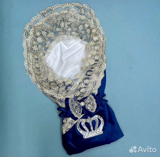 Зимний конверт на выписку для мальчика