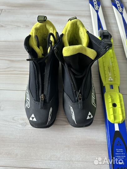 Беговые лыжи плюс ботинки Fisher