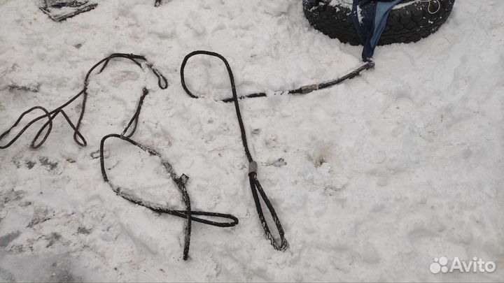 Трос буксировочный металлический