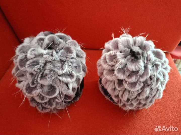 Шапка норковая женская