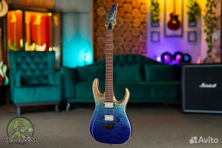 Ibanez Standard RGA42hpqm-BIG Blue Iceberg Grad