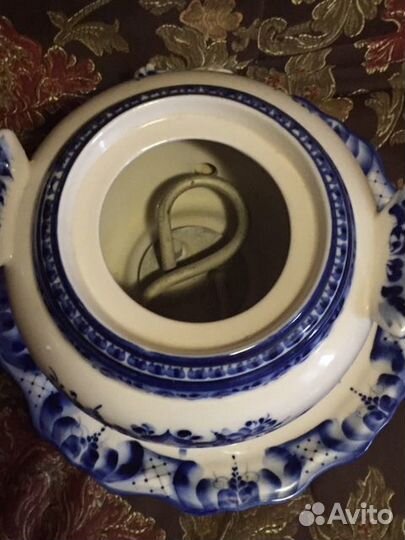 Набор посуды гжель