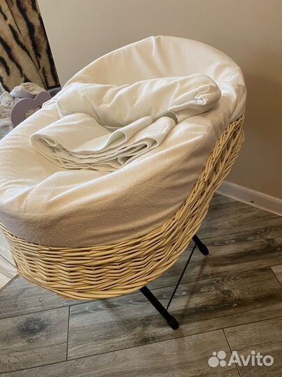 Кокон для новорожденных с корзиной