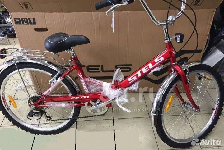 Велосипед Stels Pilot 750 скоростной складной