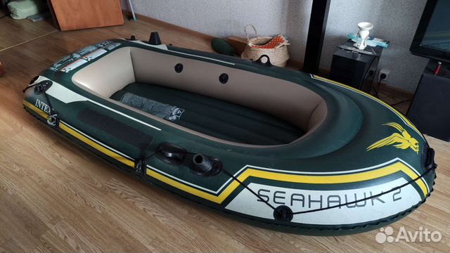 Лодка надувная резиновая Intex Seahawk 2 купить в Химках | Транспорт ...
