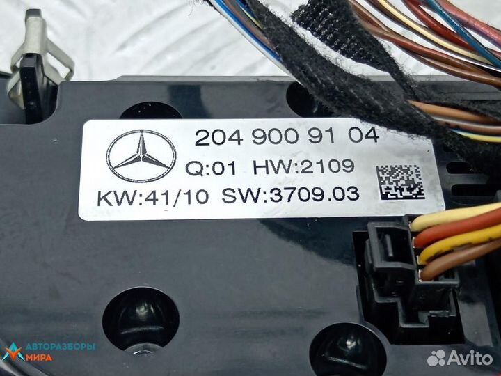 Блок управления печки / климат-контроля