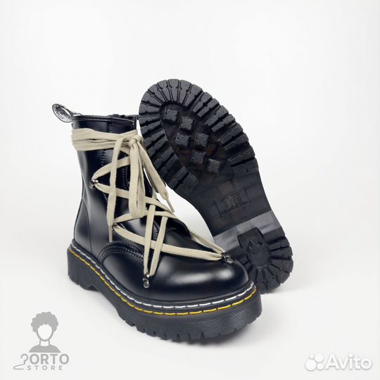 Ботинки Rick Owens Dr Martens В Наличии