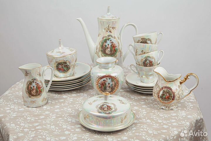 Кофейный сервиз мадонна гдр