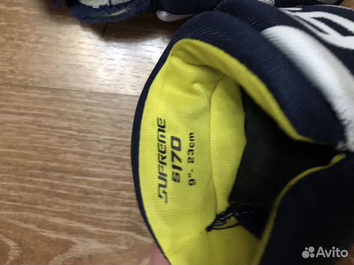 Краги хоккейные bauer supreme 170