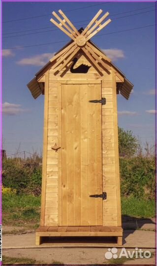 Уличный туалет прямоугольник HWP