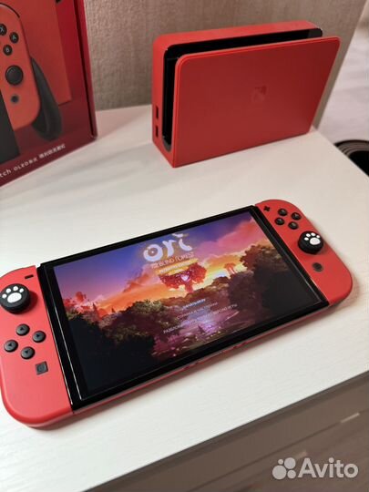 Nintendo switch oled mario edition