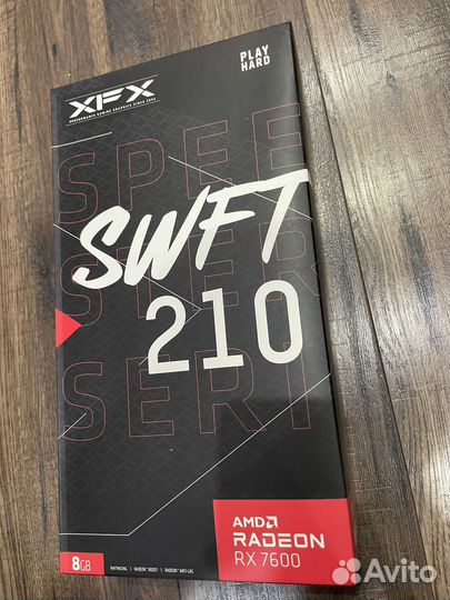 Видеокарта XFX Radeon RX7600 8Gb (новая)