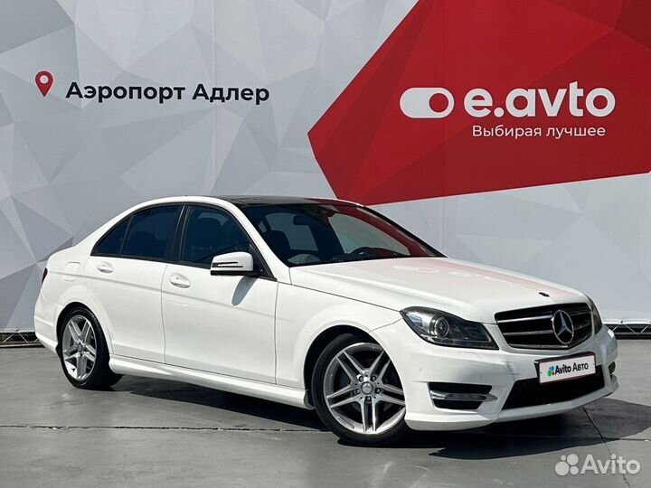 Mercedes-Benz C-класс 1.6 AT, 2012, 186 000 км