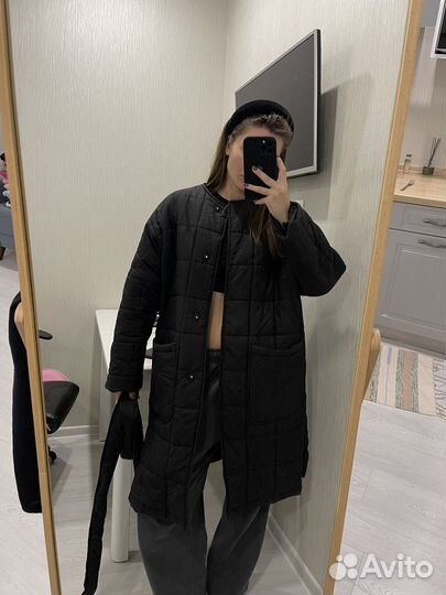 Hm длинная куртка