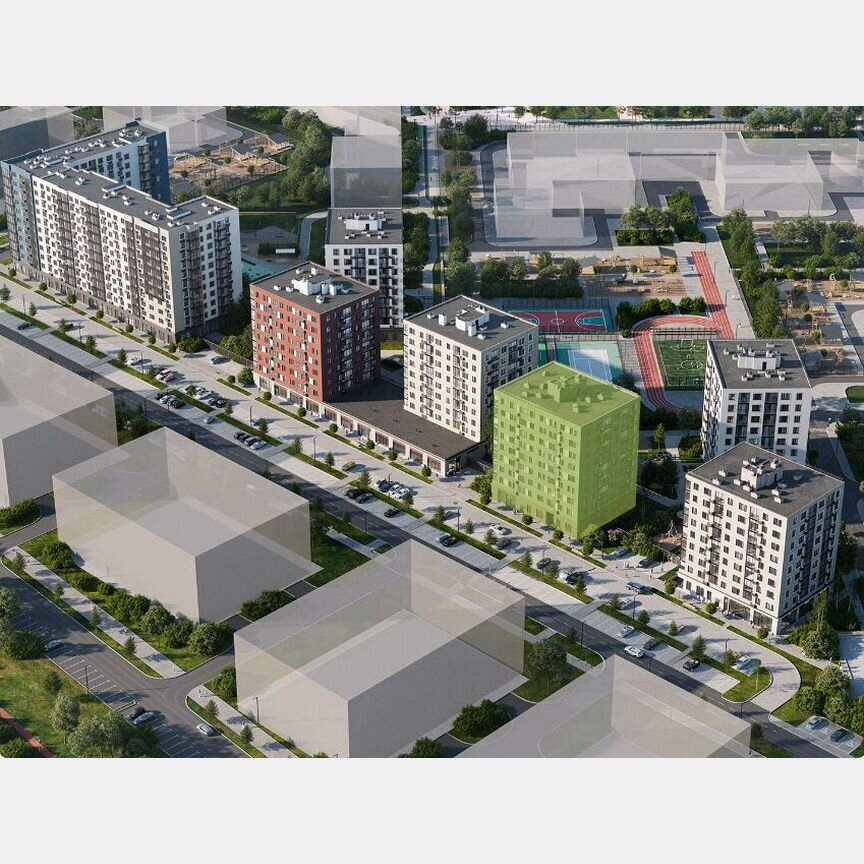 Квартира-студия, 21,3 м², 2/9 эт.
