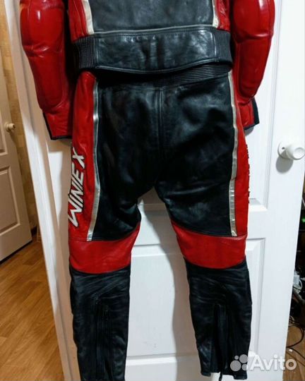 Мотокомбенизон кожаный