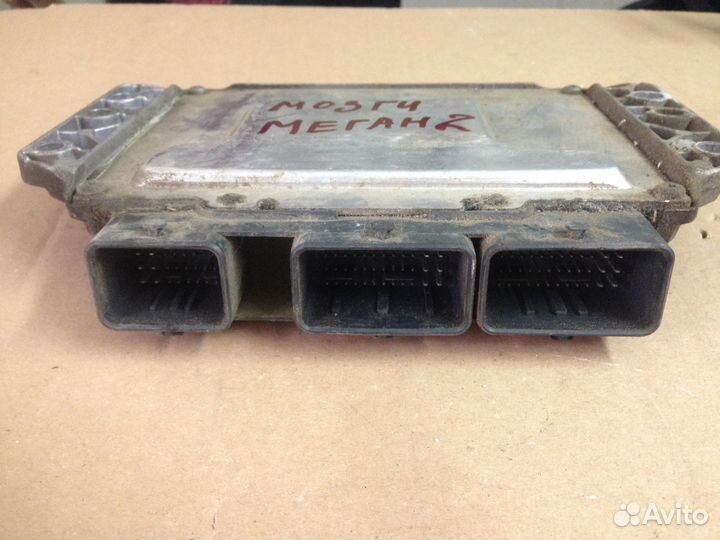 Блок управления двигателем на Рено Меган 2 1,6