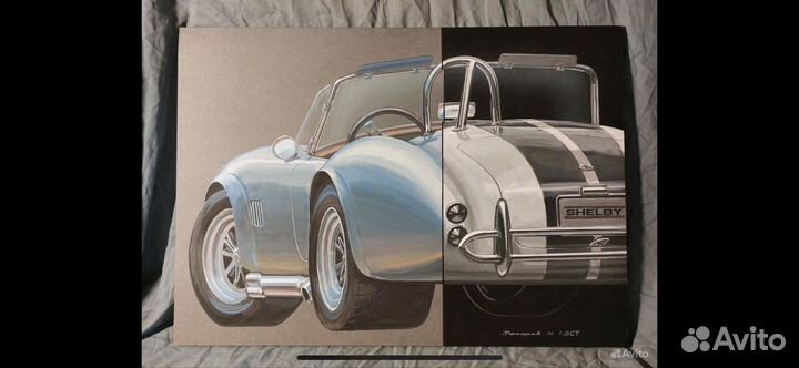 Картины автомобилей на заказ
