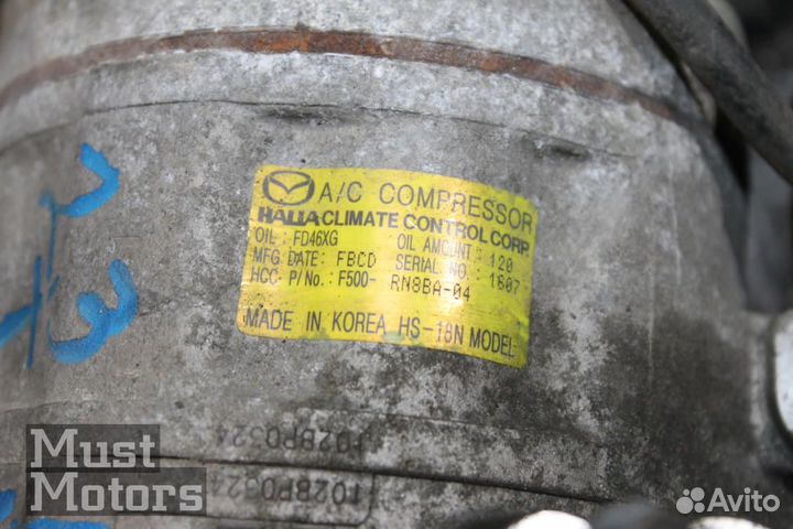 Mazda 3 BL cx7 компрессор кондиционера