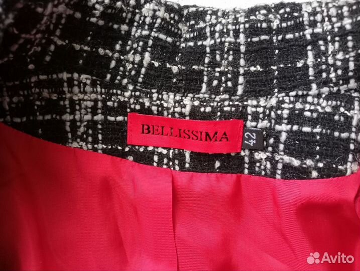 Твидовый пиджак/жакет 46-48