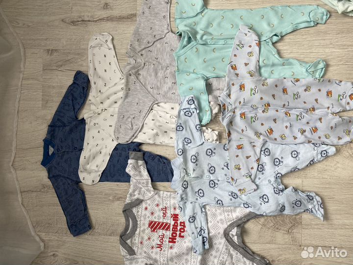 Вещи от 0 до 6 месяцев