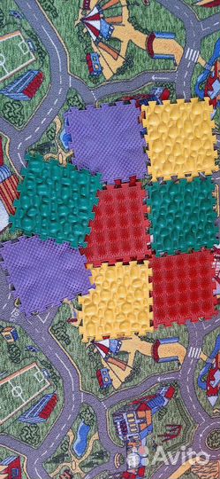 Ортопедические коврики пазлы