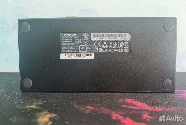 Док-станция Lenovo ThinkPad USB-C Dock (40A9)