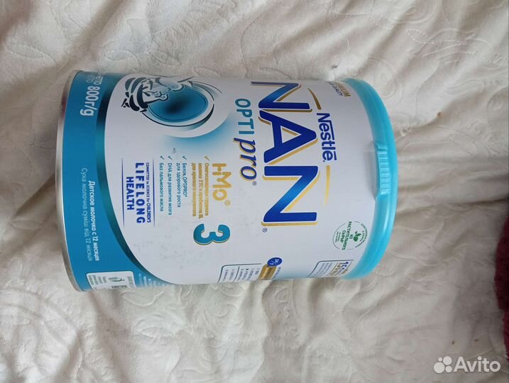 Детская смесь NAN 3