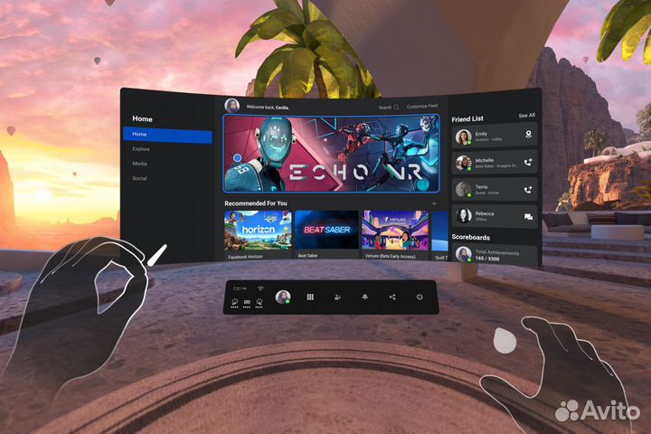 Очки виртуальной реальности Oculus Quest 2