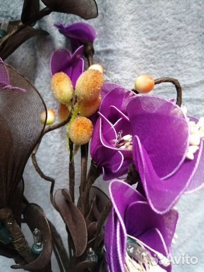 Орхидея букет цветов - светильник