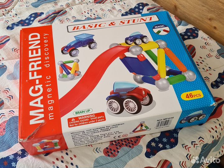 Магнитный конструктор бу