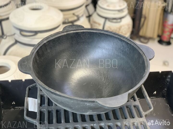 Чугунный казан 10 литров