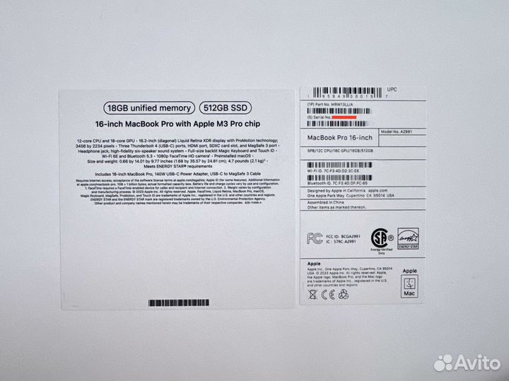 Новый MacBook Pro 16