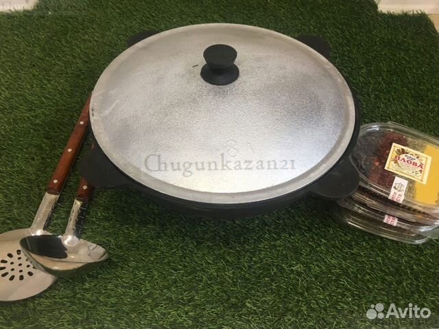 Казан чугунный 8л