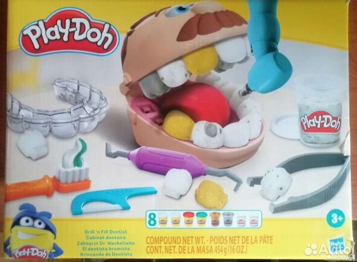 Игра настольная. Плей До Зубастик