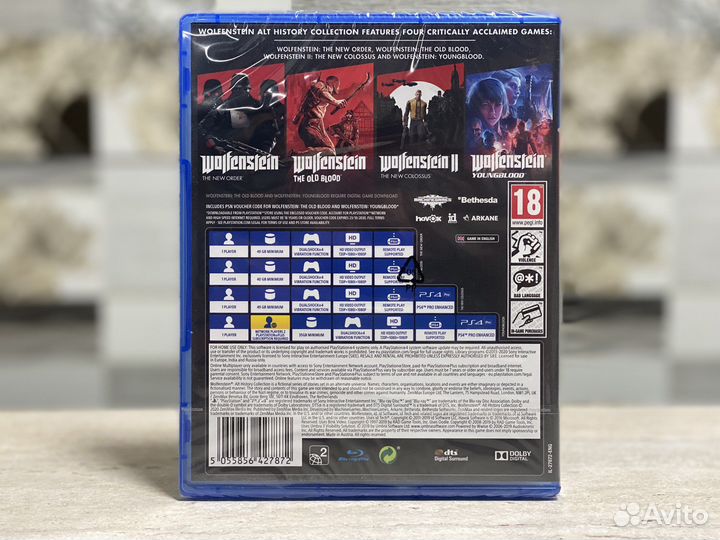 Wolfenstein Alt History Collection Sony PS4/PS5