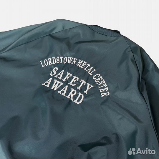 Made in USA Сатиновый бомбер Lordstown Metal Cente