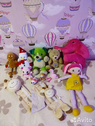 Мягкие игрушки пакетом