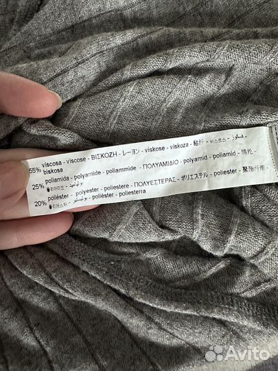 Боди zara с длинным рукавом