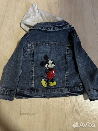 Джинсовая куртка детская 86