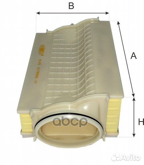 Фильтр воздушный AG 878 Goodwill