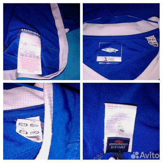 Футбольная футболка Эвертон 2005 г Umbro