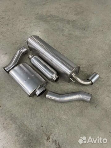 Выхлопная система на Lexus LS