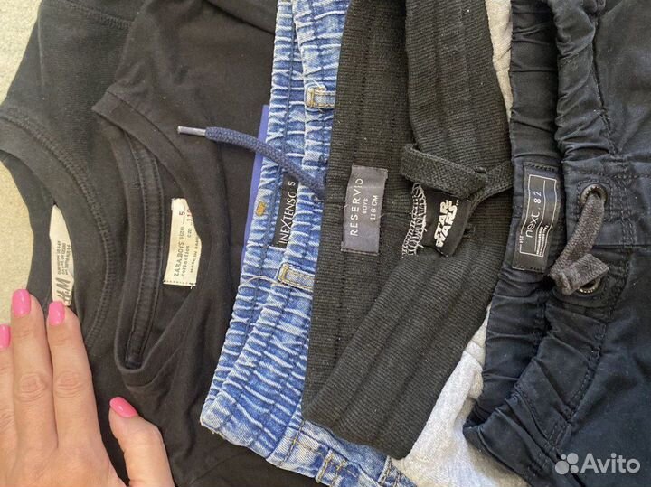 Вещи пакетом, 110см 4-5 лет, zara, next, HM