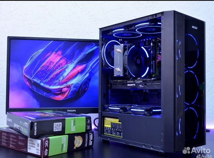 Игровой пк 10 ядер + RTX 3060 / RTX 3060Ti + 32GB